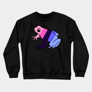 Pixel Omnisexual Frog Crewneck Sweatshirt